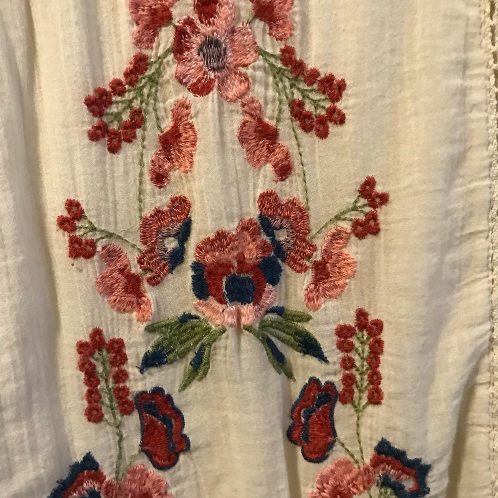 Free People Floral Embroidered Dress - Picture 2 of 3